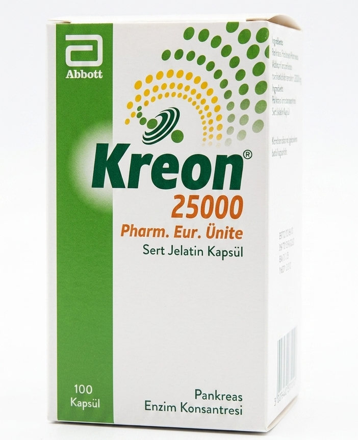 Kreon 25000 iU Tablets (Pancreatin) Price In Pakistan