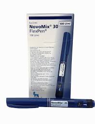 Novomix 30 Flexpen Inj 100 Iu 5 Pre Filled Penx3 Ml