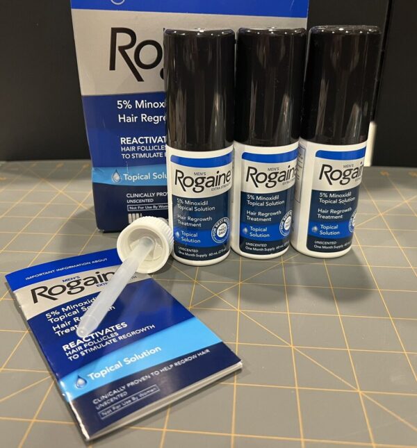 Rogaine 5% Minoxidil Solution For Men