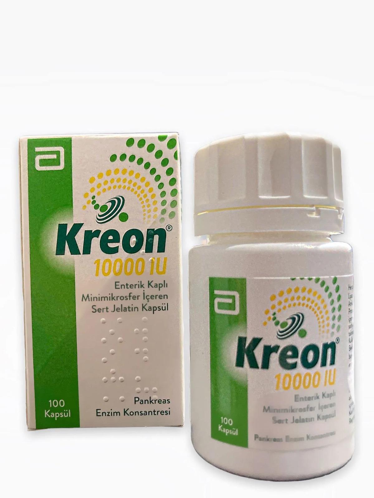 Kreon Capsule 10000IU - Strong Pancreatic Enzyme Support